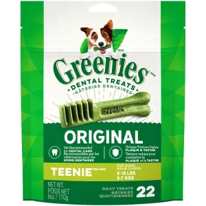 Greenies Original Mini Treat-Pak Teenie 6oz