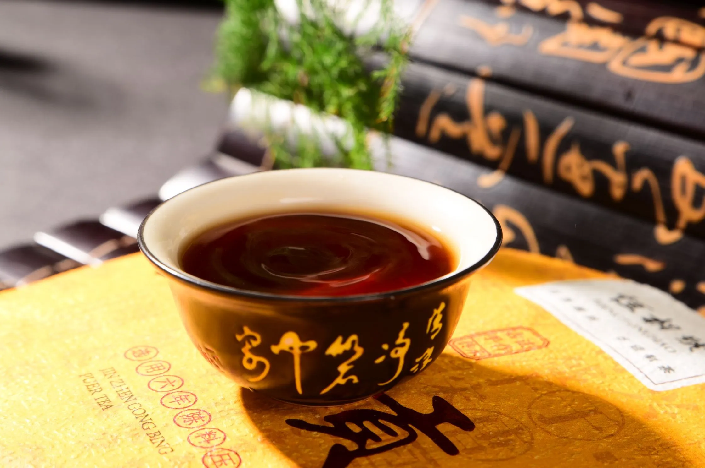 2019 Heng Tong Hao "Golden Needle Tribute" Ripe Pu-erh Tea Cake