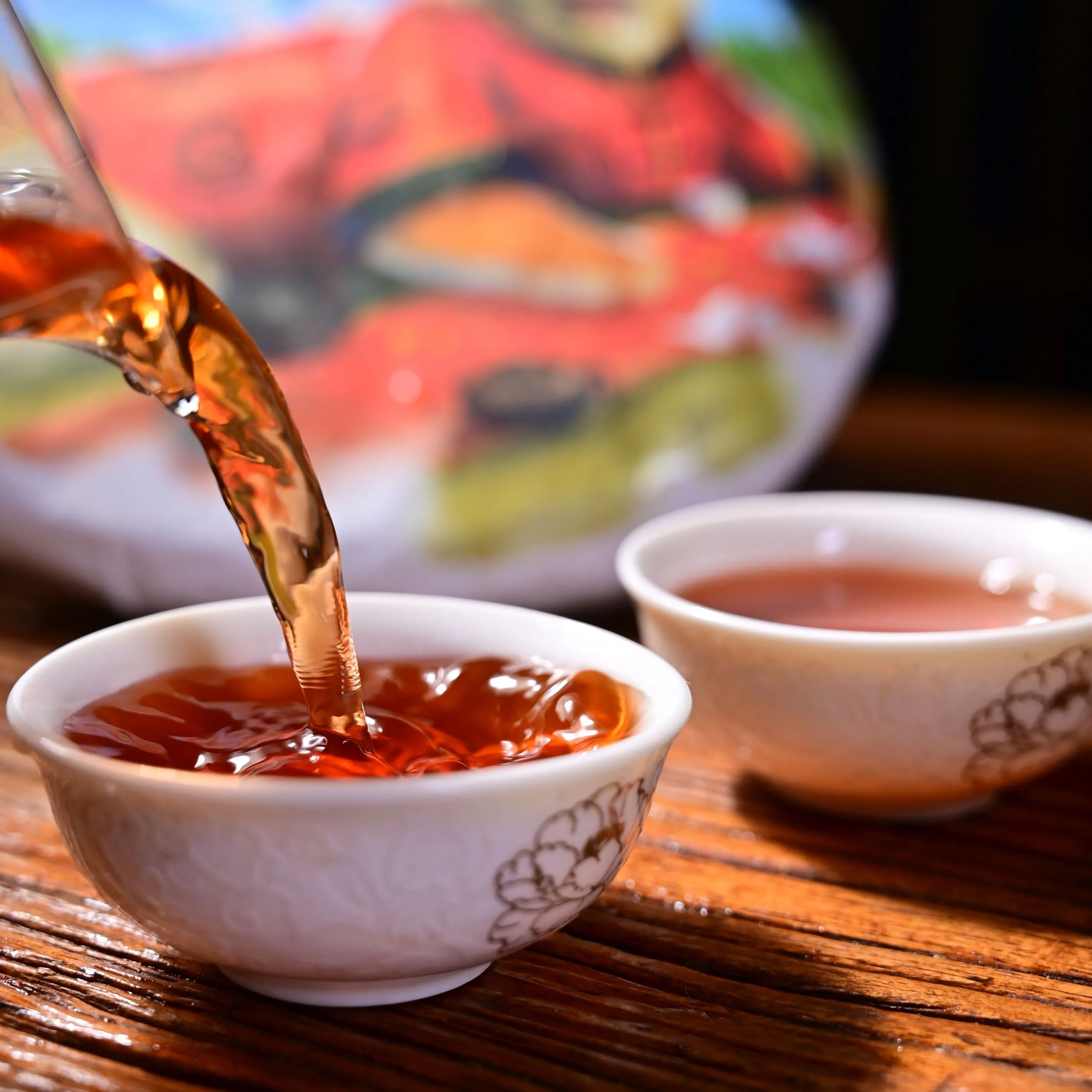 2022 Yunnan Sourcing "Happy Tiger" Ripe Pu-erh Tea Cake