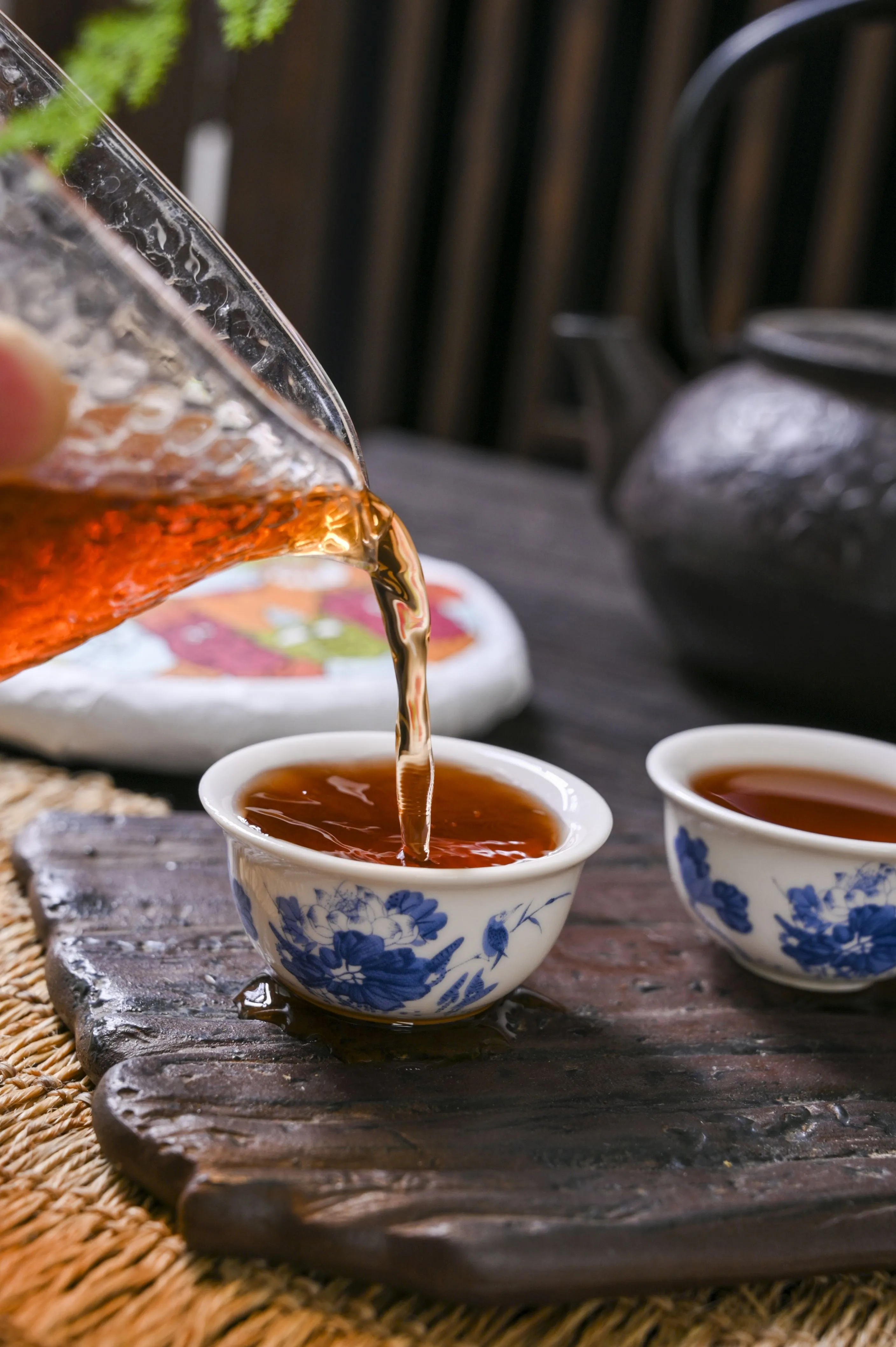 2023 Yunnan Sourcing "Meng Song" Ripe Pu-erh Tea Cake