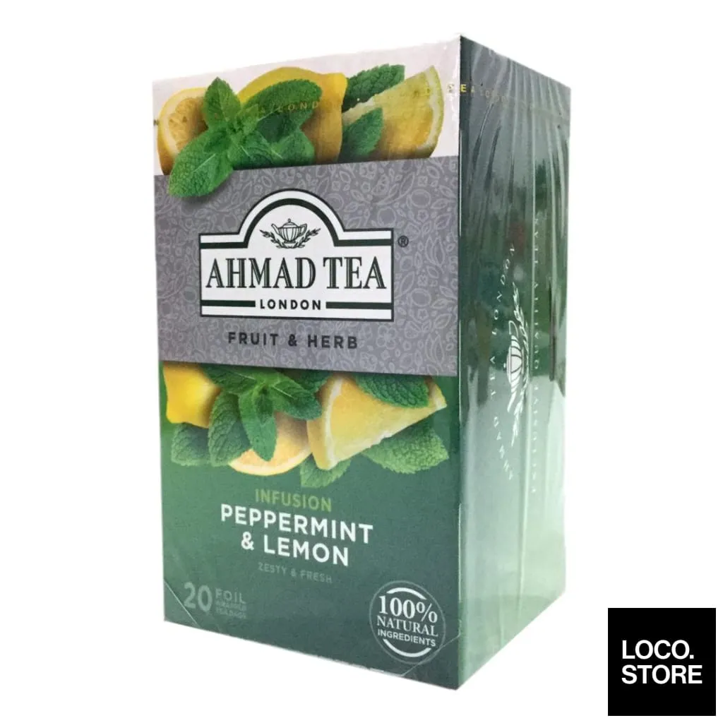 Ahmad Tea Peppermint & Lemon 20 teabags