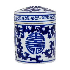 Asnee Lidded Jar/Tea Caddy