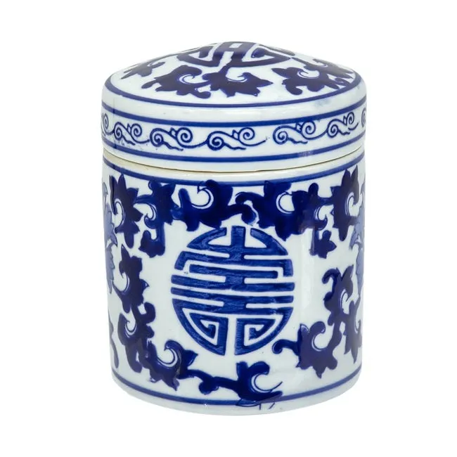 Asnee Lidded Jar/Tea Caddy