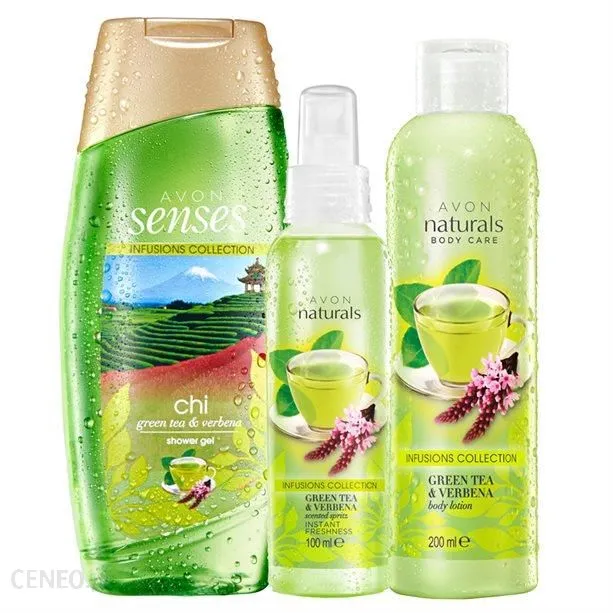 Avon Naturals Infusions Collection Green Tea & Verbena Body Lotion - 200ml