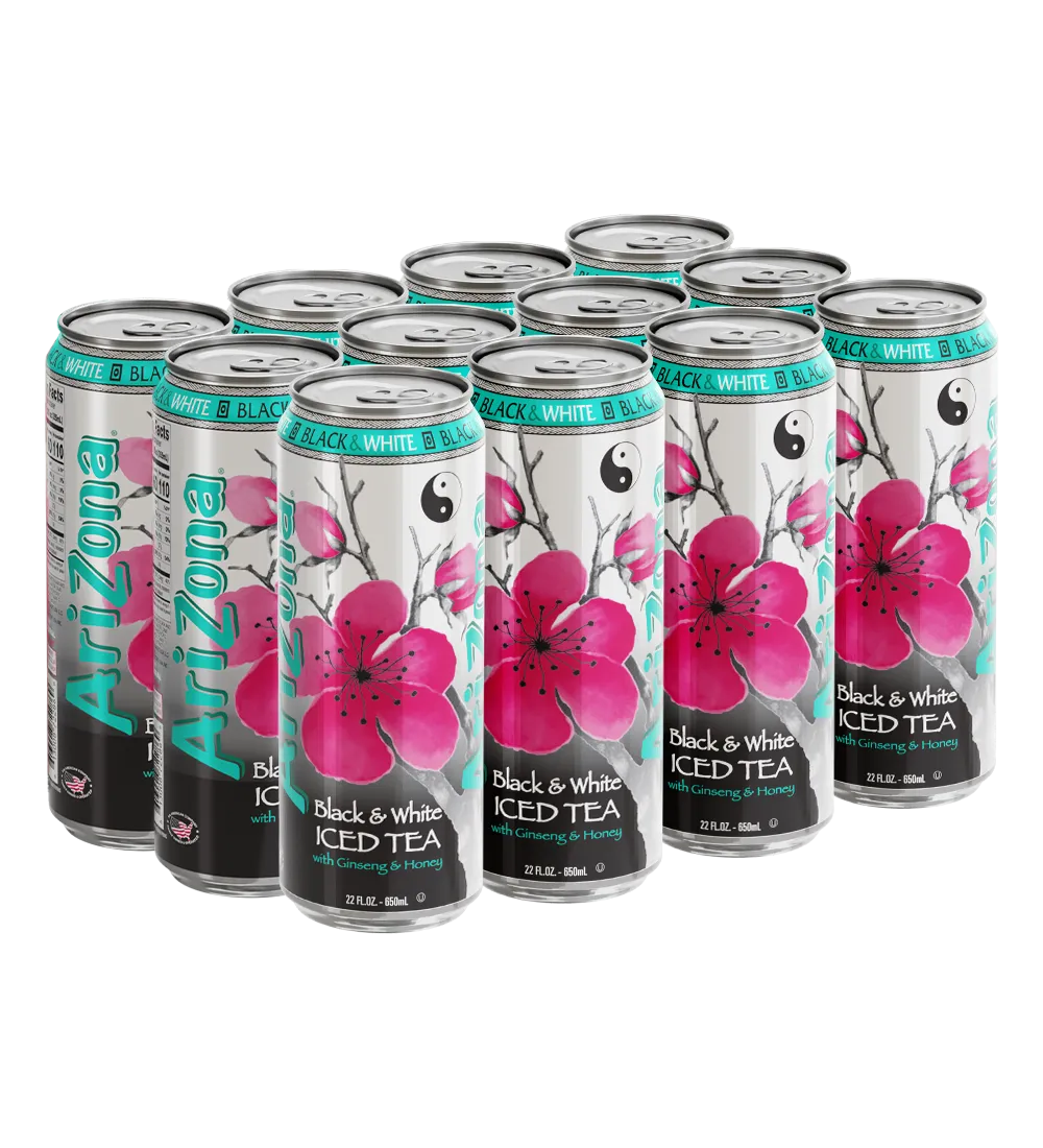 Black & White Tea 22oz BIG CAN