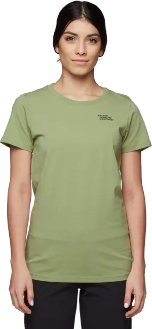 Black Diamond Women&#x27;s Desert To Mountain Tee Green Tea | Buy Black Diamond Women&#x27;s Desert To Mountain Tee Green Tea here | Outnorth