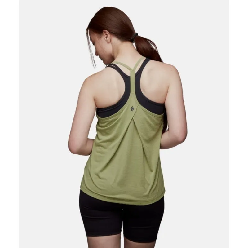 Camiseta de tirantes Integrale Black Diamond (té verde)