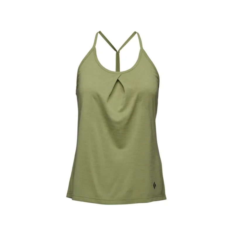 Camiseta de tirantes Integrale Black Diamond (té verde)