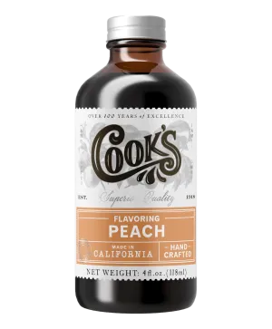 Cooks Peach Flavor 4oz