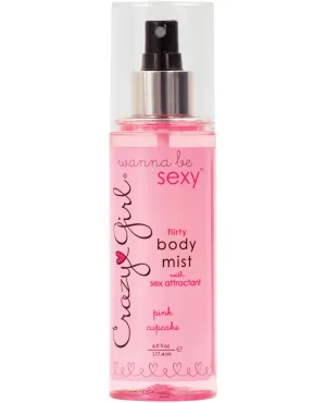 Crazy Girl Body Mist - 6 oz Cupcake