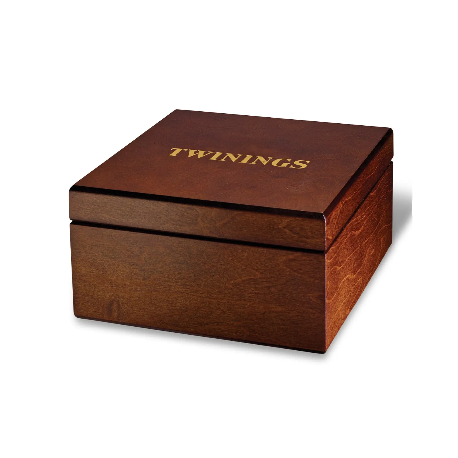 Deluxe Wooden Tea Box - 4 Compartment Filled