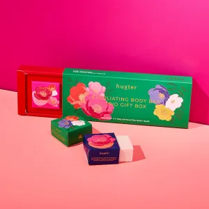 Exfoliating Body Bar Trio 150gm - Emerald Green & Mixed Florals