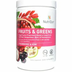 Fruits & Greens Strawberry Kiwi by Nutri-Dyn