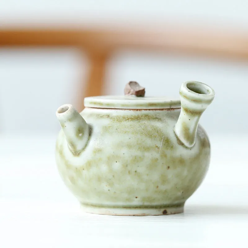 Gohobi Handmade Ceramic YiXing Clay Mini Teapot Ornament Tea pet