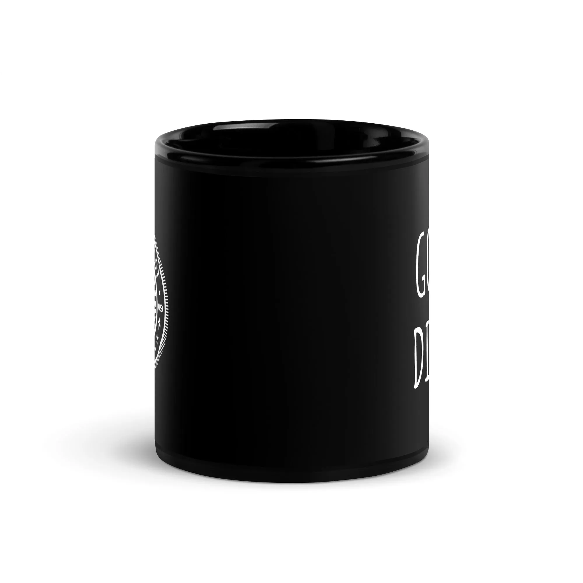 Gold Coast Scuba - Black Glossy Mug - "Going Diving"