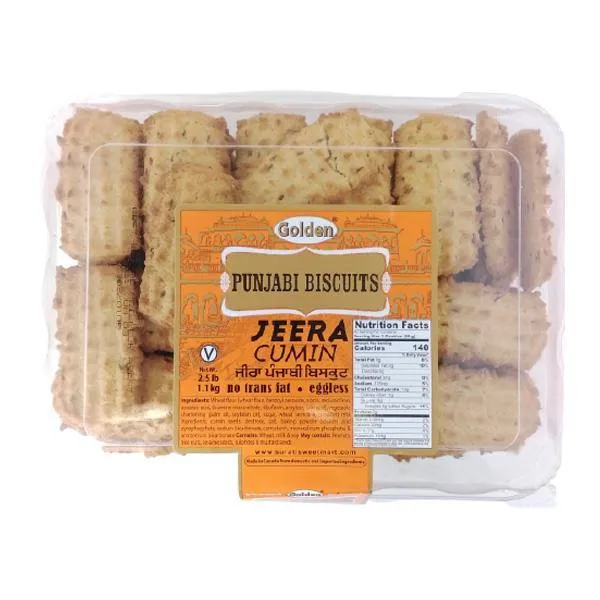 Golden Punjabi Jeera Biscuits 1.1Kg