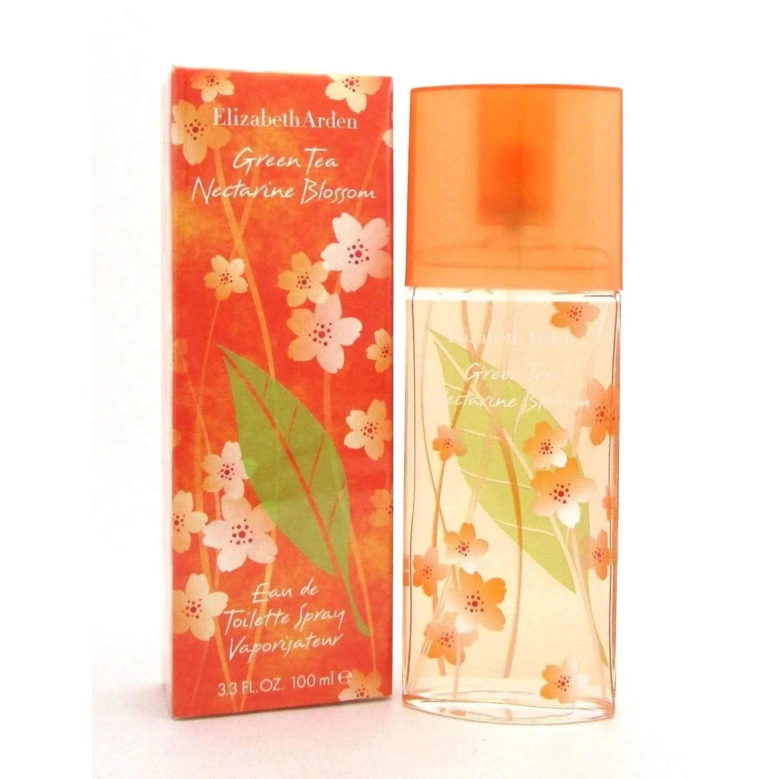 Green Tea Nectarine Blossom Eau De Toilette Perfume for Women 3.3 Oz