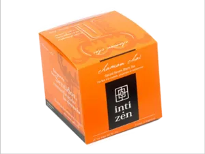 Inti Zen Chaman Chai Spiced Assam Black Tea - Cinnamon, Ginger, Cardamom (box of 15 tea bags)