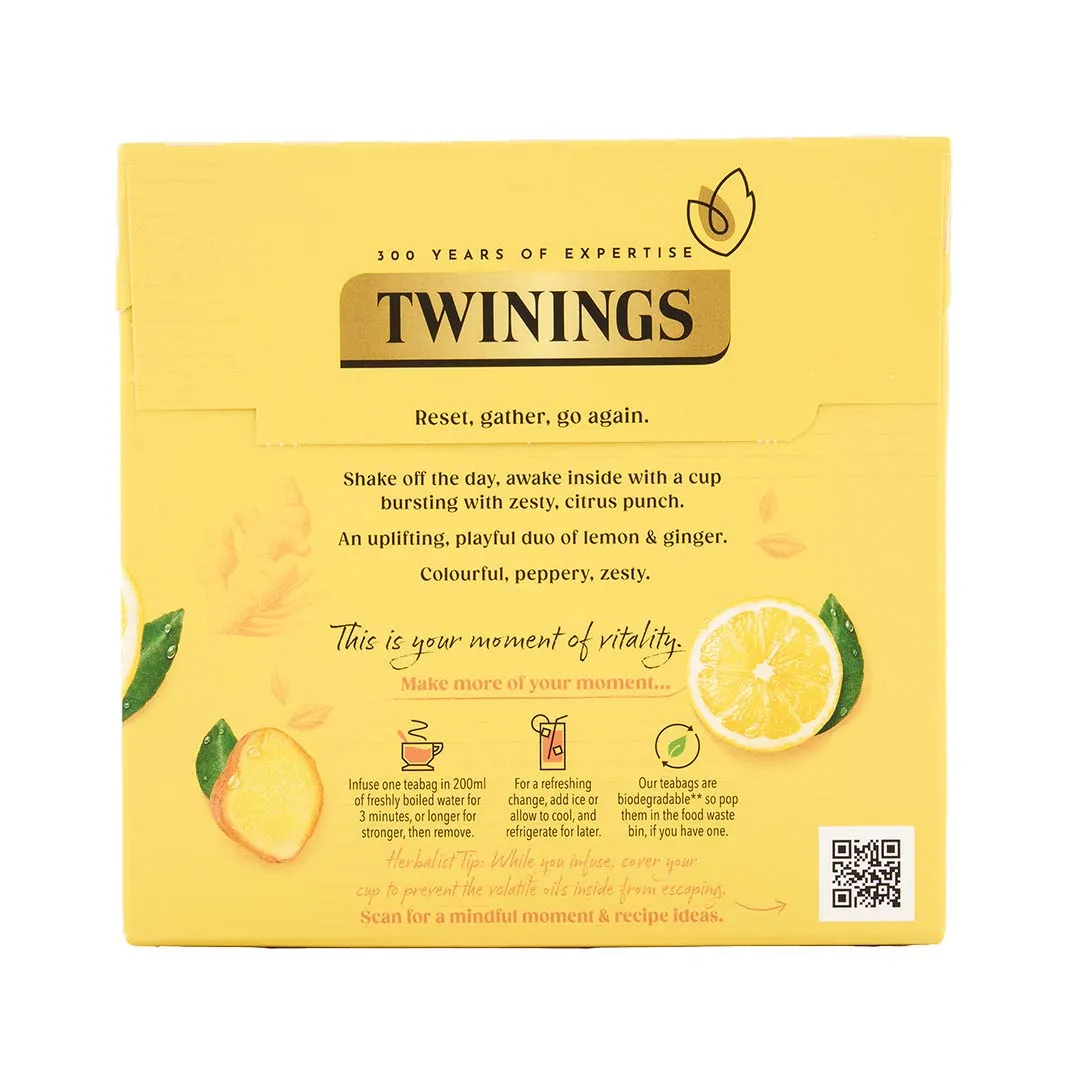 Lemon & Ginger - 80 Tea Bags