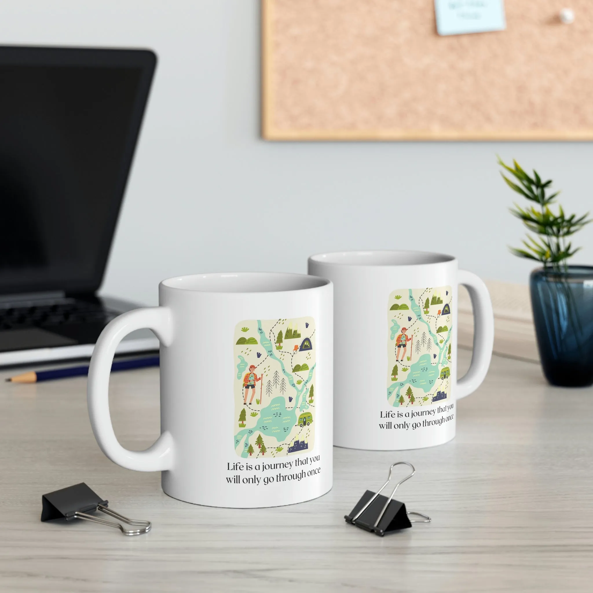 Life is a Journey Coffee Tea Mug