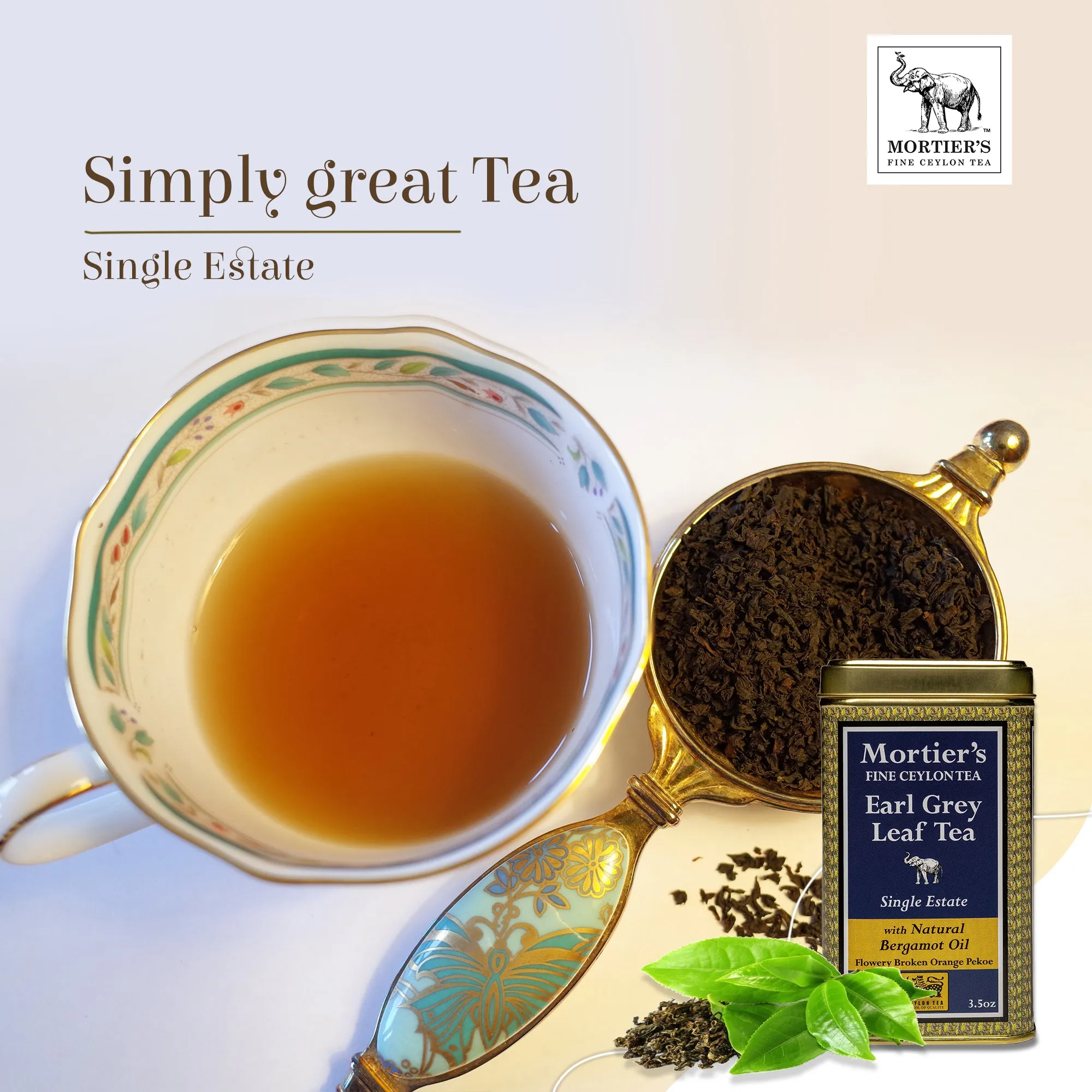 LOOSE LEAF EARL GREY (FBOP) WITH NATURAL BERGAMOT  - 'Short Best before date August 2024'