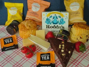 Mini Cornish afternoon tea - perfect for one