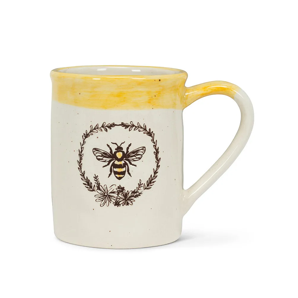 Mug - Bee in Wreath