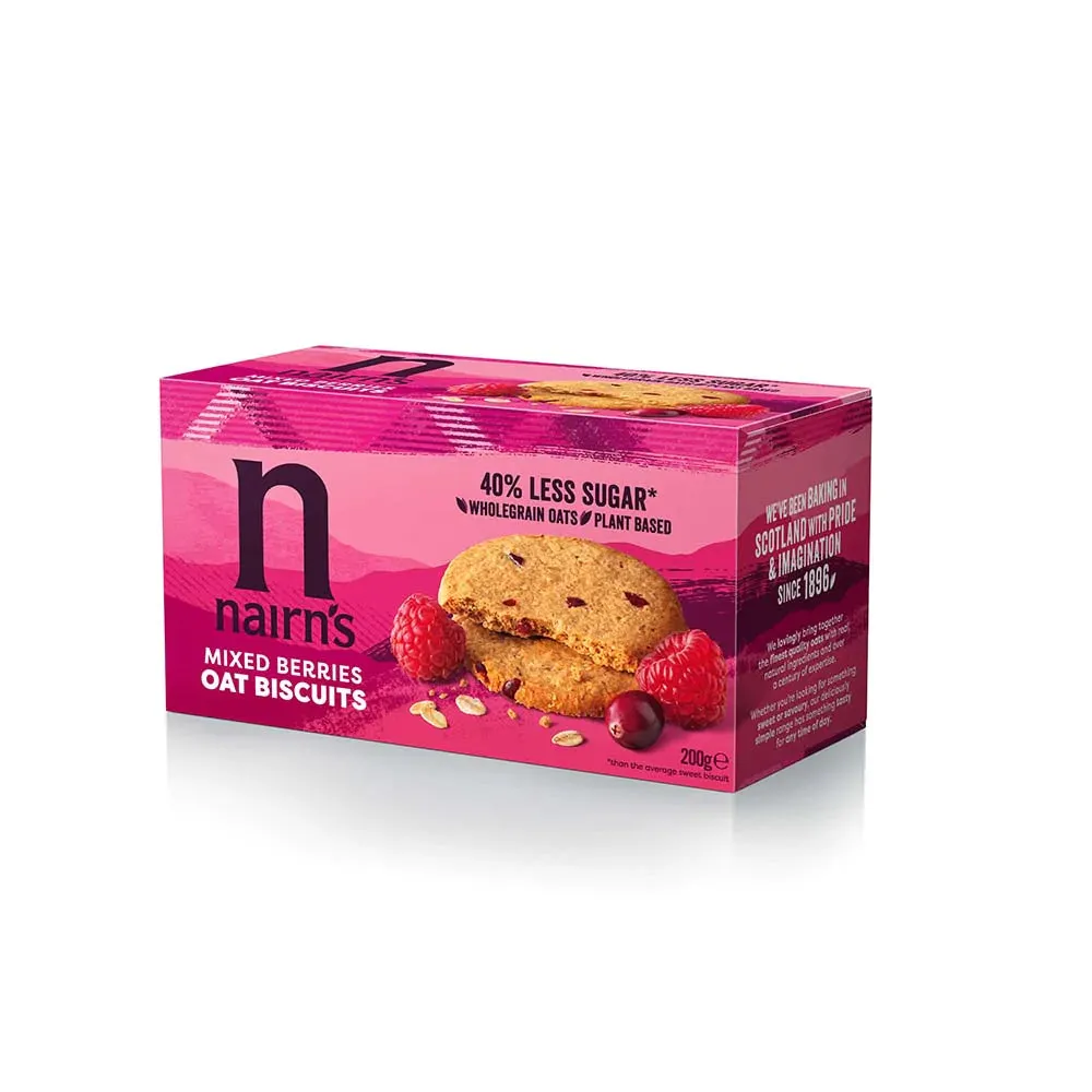 Nairn's Mixed Berries Oat Biscuits