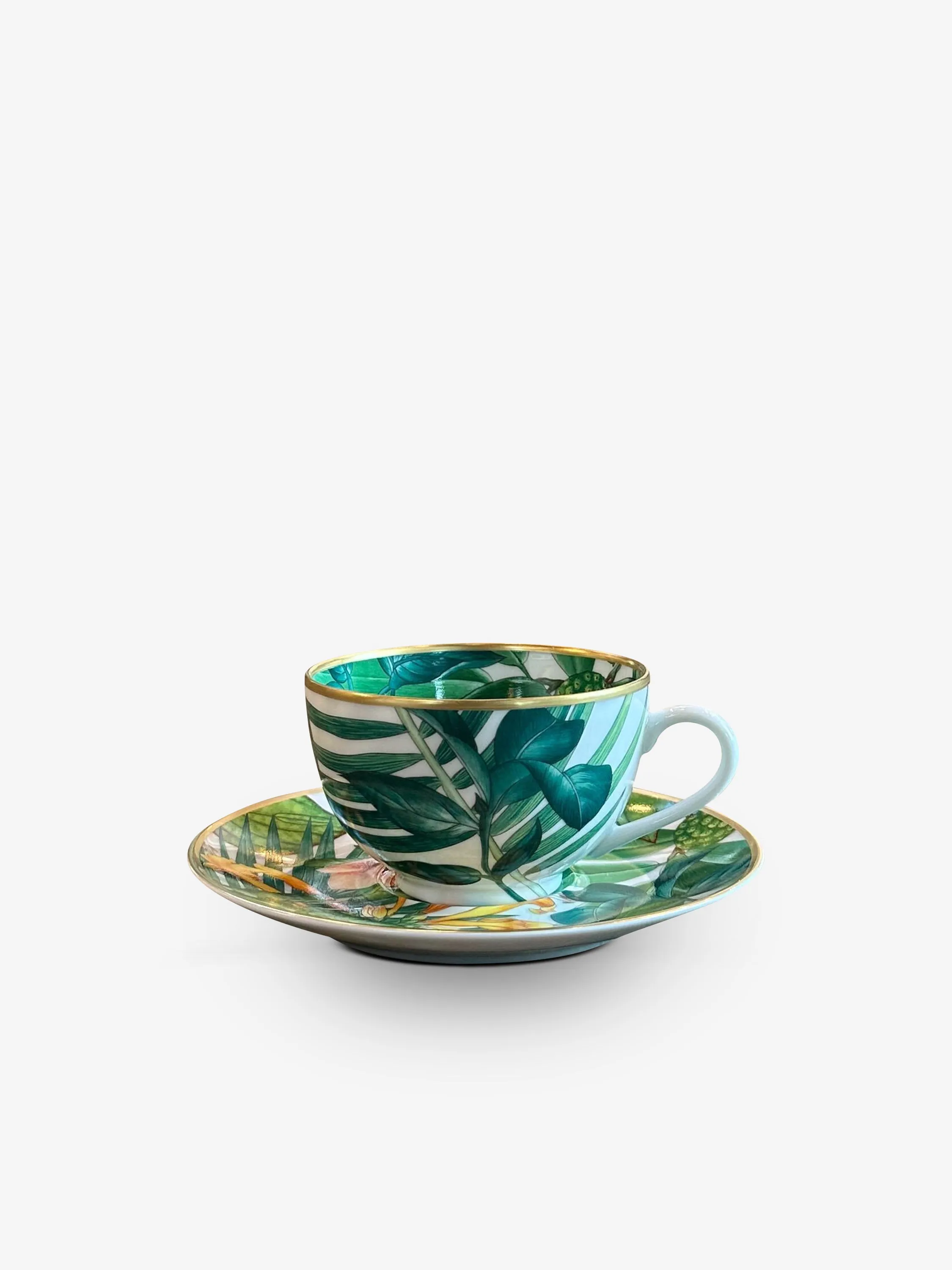 Passifolia Tea Cup and Saucer by Hermes