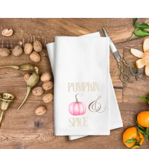 Pink Pumpkin & Spice | Tea Towel