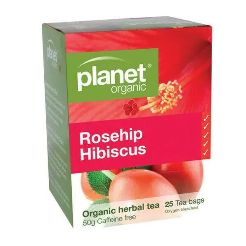 Planet Organics Rosehip Hibiscus Tea