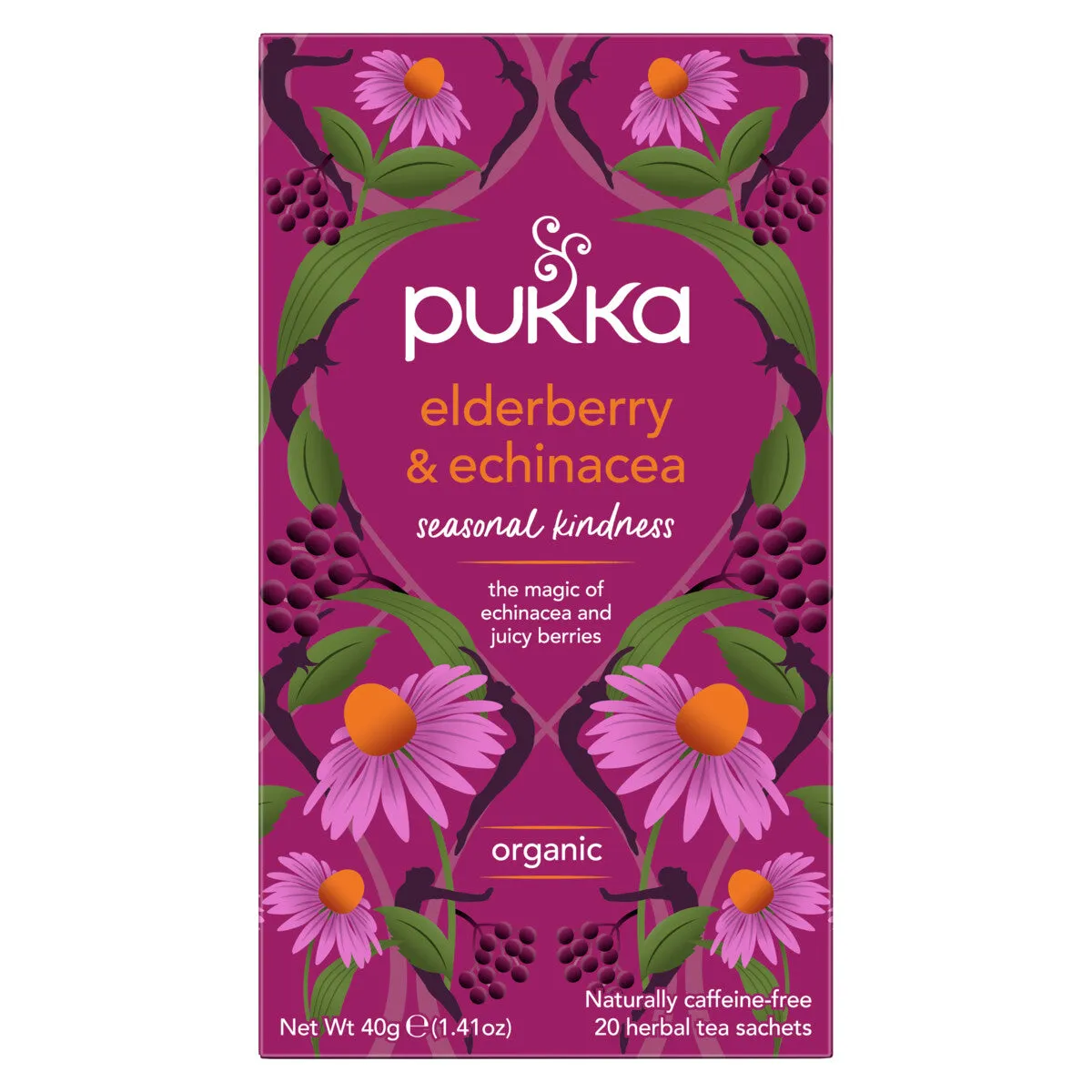 Pukka Organic Elderberry & Echinacea with Elderflower