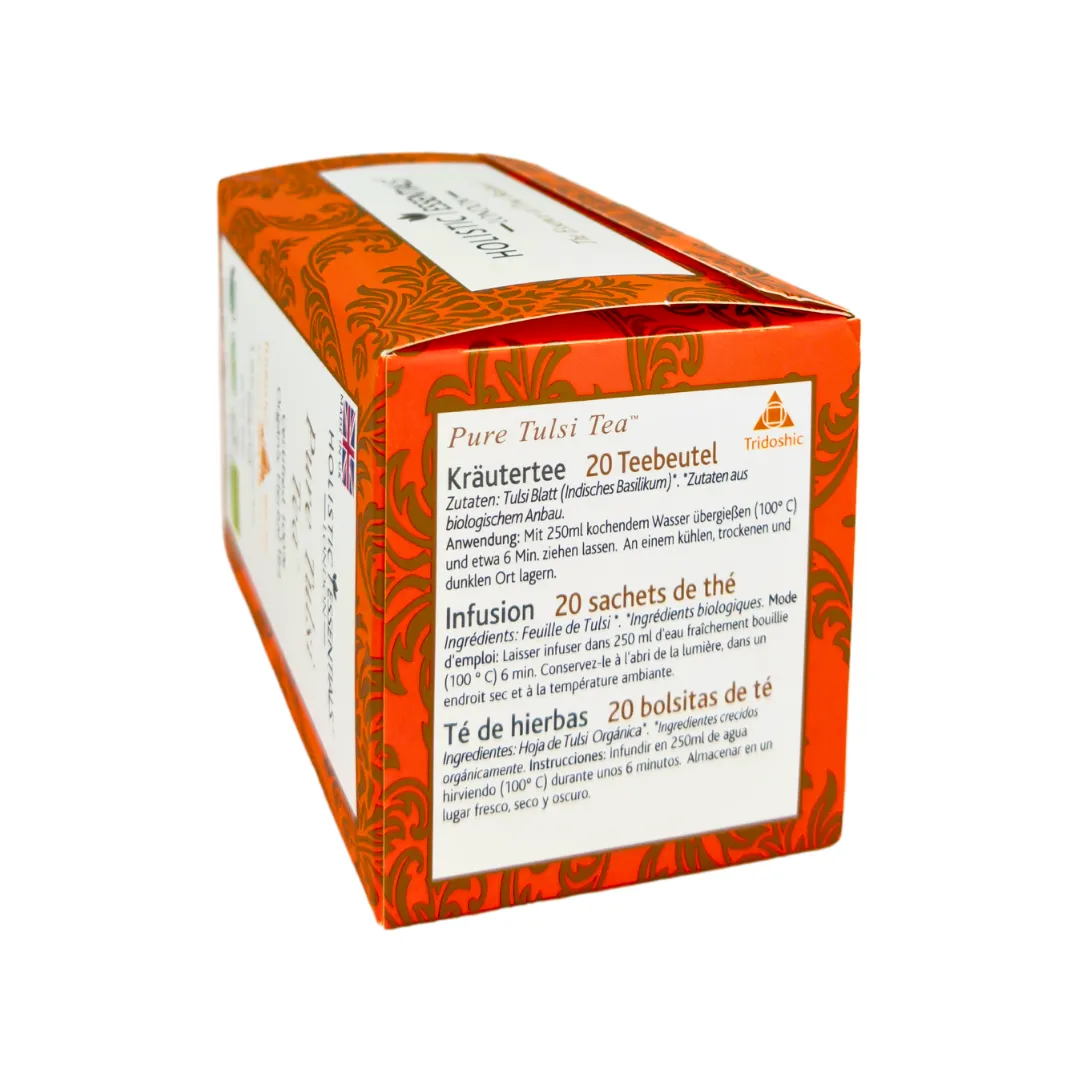 Pure Tulsi Tea™ - Organic Herbal Tea - Tridoshic Blend