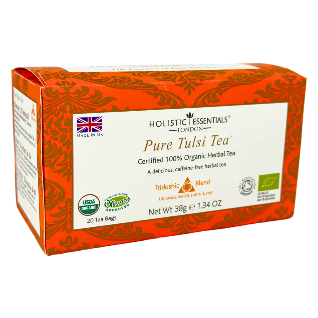 Pure Tulsi Tea™ - Organic Herbal Tea - Tridoshic Blend