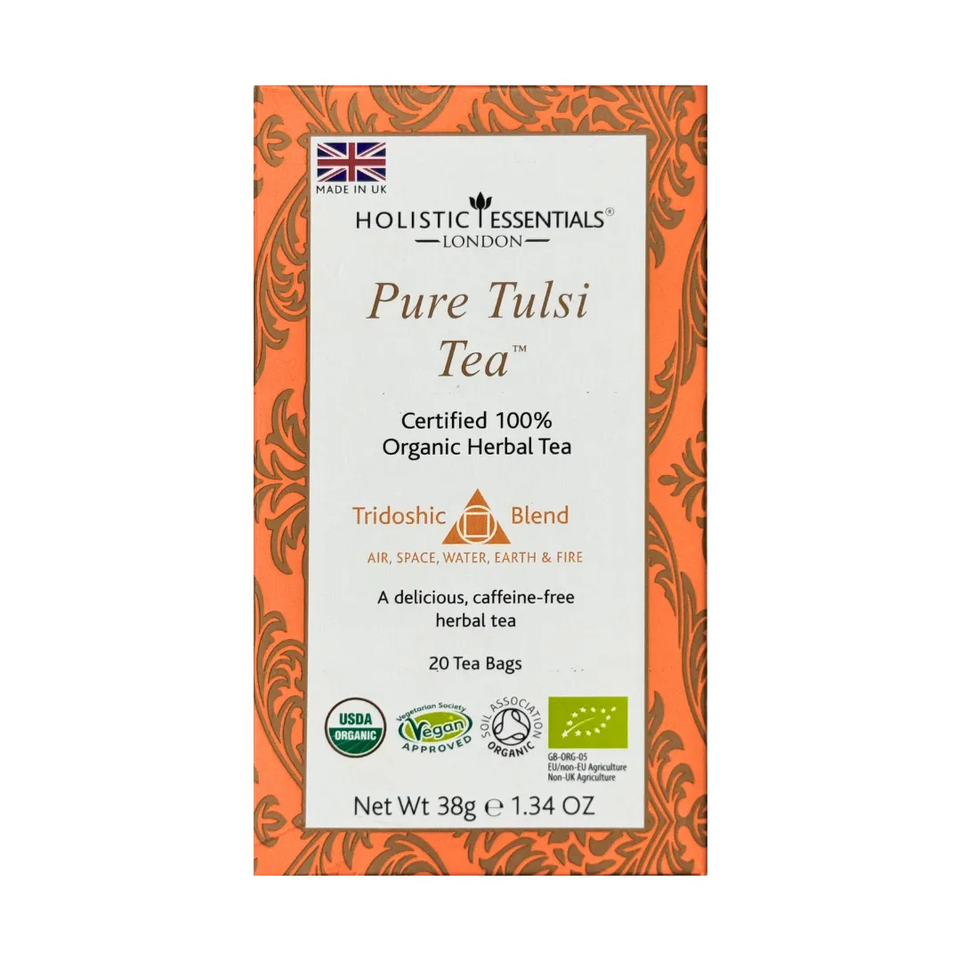 Pure Tulsi Tea™ - Organic Herbal Tea - Tridoshic Blend