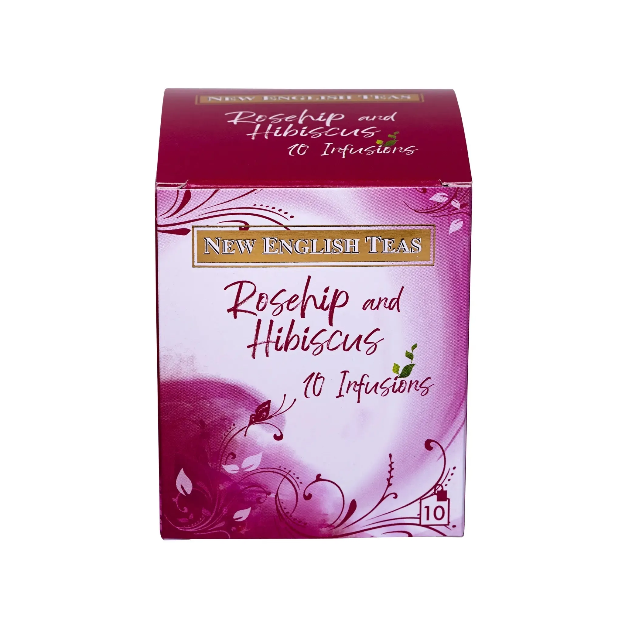 Rosehip and Hibiscus Tea 10 Individually Wrapped Teabags