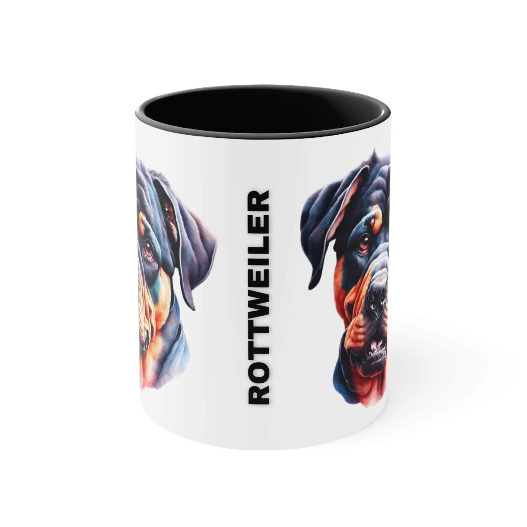 ROTTWEILER MUG - Dog Breeds Mugs - Red, Blue, Black and Navy - MUGSCITY - Free Shipping