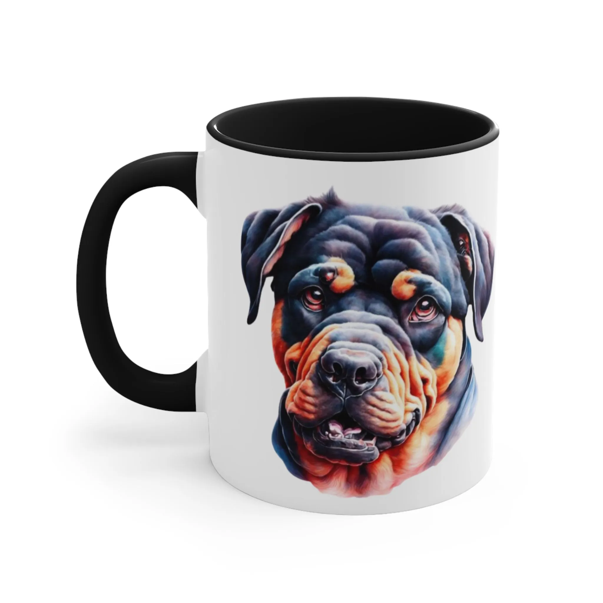 ROTTWEILER MUG - Dog Breeds Mugs - Red, Blue, Black and Navy - MUGSCITY - Free Shipping