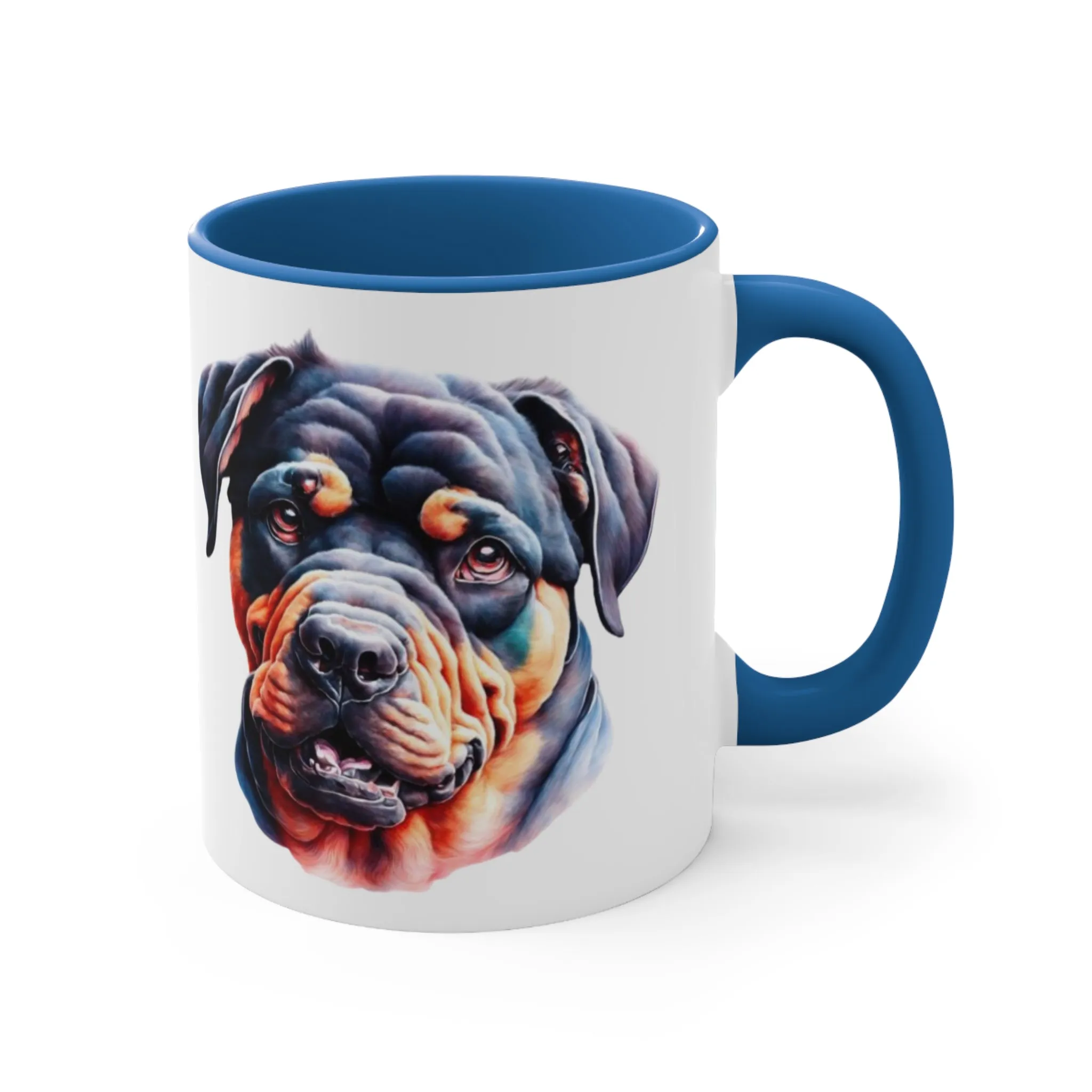 ROTTWEILER MUG - Dog Breeds Mugs - Red, Blue, Black and Navy - MUGSCITY - Free Shipping