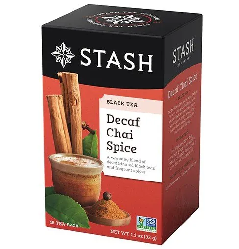 Stash Tea Decaffeinated Tea-Chai Spice 18 Bag