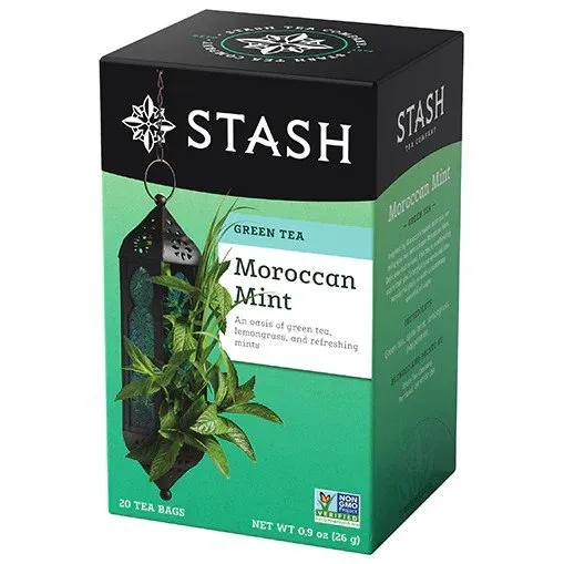 Stash Tea Green Tea Blends-Moroccan Mint 20 Bag