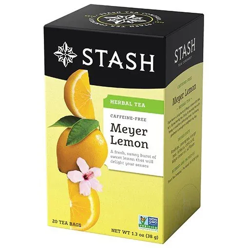 Stash Tea Herbal Tea-Meyer Lemon 20 Bag