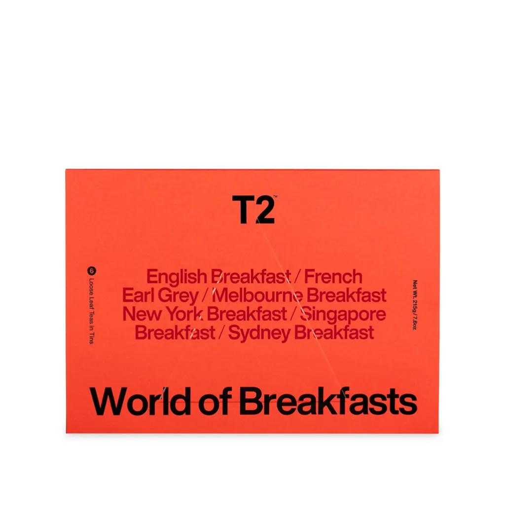 T2 Icon Collections Gift Pack - World Of Breakfasts