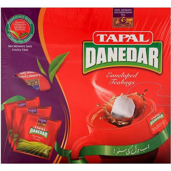 TAPAL  DANEDAR ENVELOPED TEA BAGS 100P