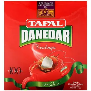 TAPAL DANEDAR TEA BAGS 100PCS