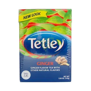 Tetley Ginger Flavour 72 Tbags