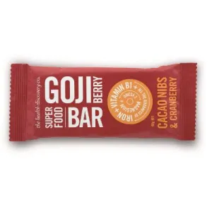 The Health Discovery Goji & Cacao Superfood Bar 40g