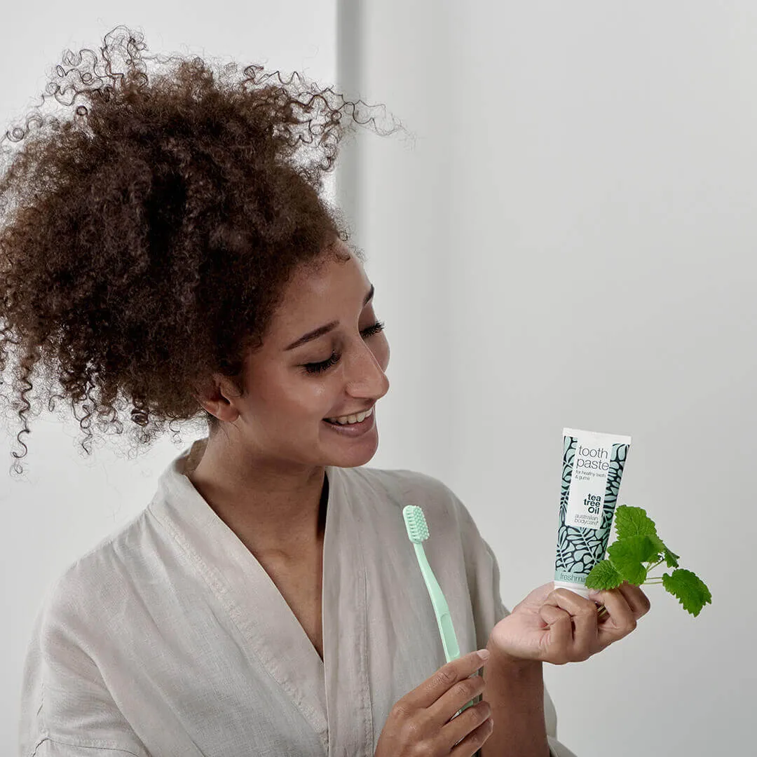 Toothpaste for Sensitive Teeth — Tea Tree Oil Toothpaste