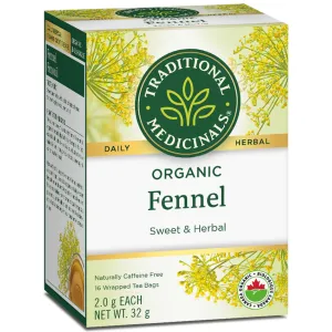 Traditional Medicinals Organic Fennel Tea 16ct