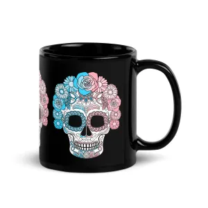 Trans Day of the Dead Mask Mug